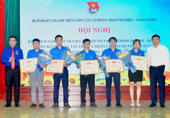 Đoàn Thanh niên Than Núi Béo tổ chức Hội nghị kỷ niệm 93 năm ngày thành lập Đoàn thanh niên cộng sản Hồ Chí Minh 